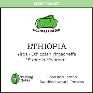 Ethiopian Coffee Yirgacheffe Taste Floral and Lemon